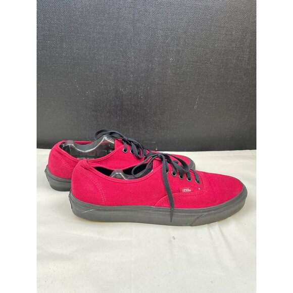 Vans Unisex Jester Red Black Sole Skater Shoes Size M-10.5 W-12 SKU 6194 - Picture 3 of 8